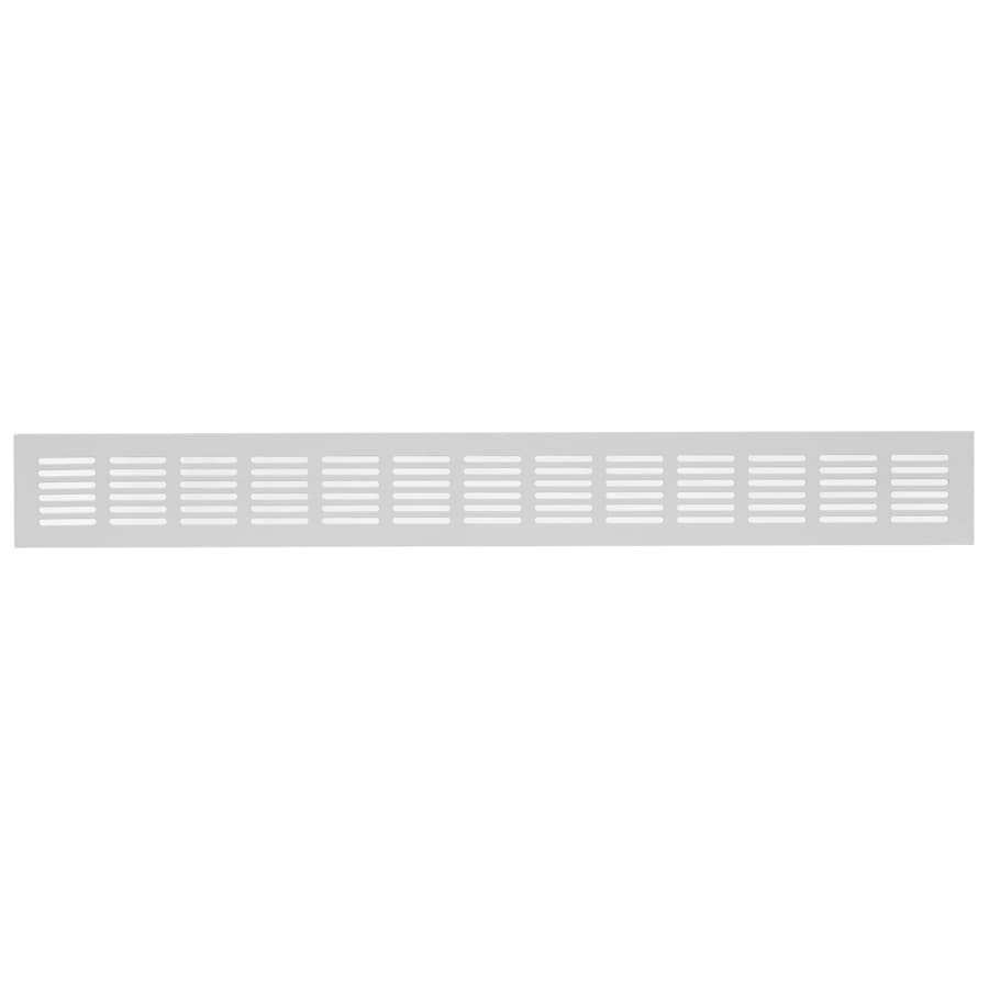 Вентиляционная решетка Благовест 60x400, серебро