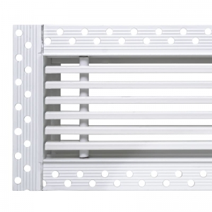 Дизайнерская съемная решетка для скрытого монтажа Brofer FUTURE-15 300x100 белая